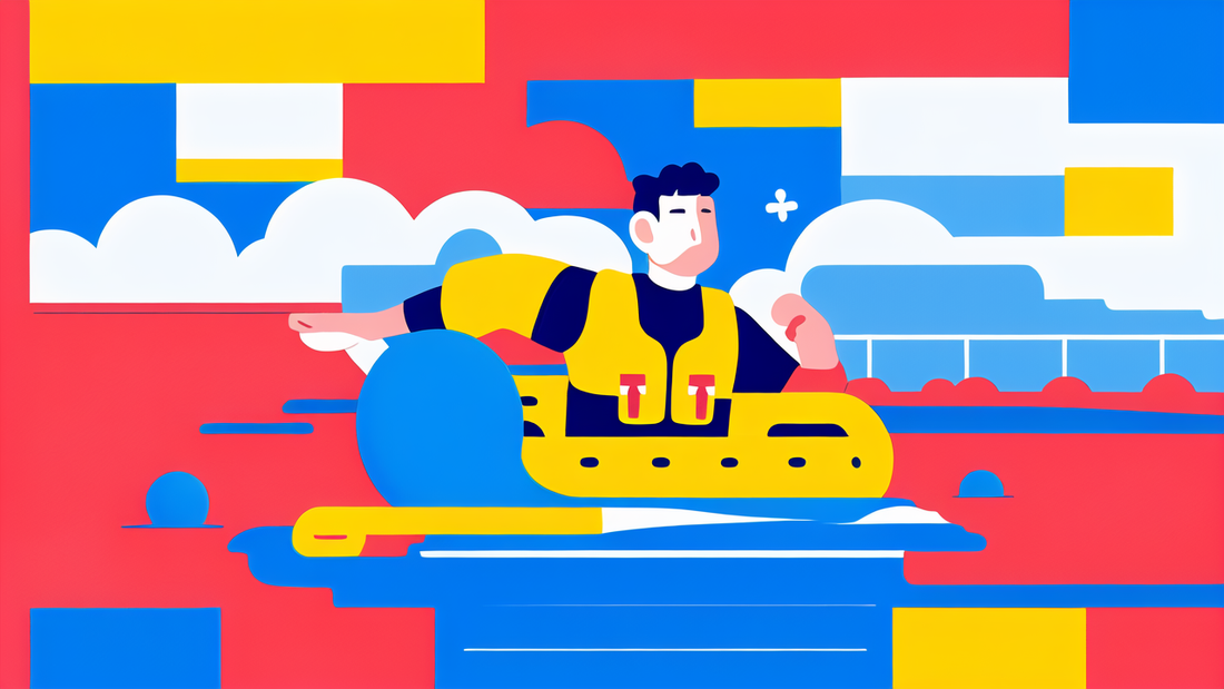 Inflatable Life Vest Baby Swimming Jacket