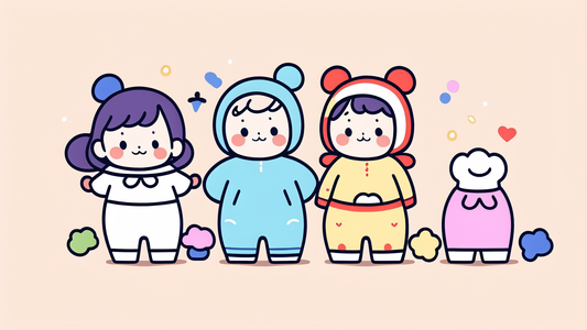 Rabbit Ear Hooded Baby Rompers