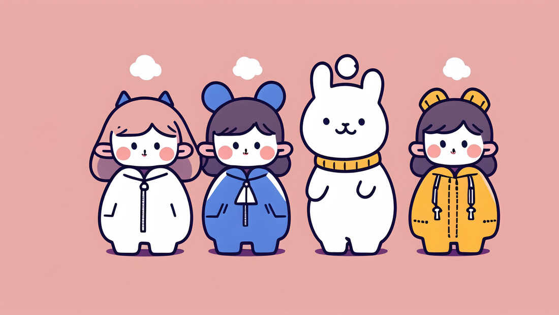 Rabbit Ear Hooded Baby Rompers