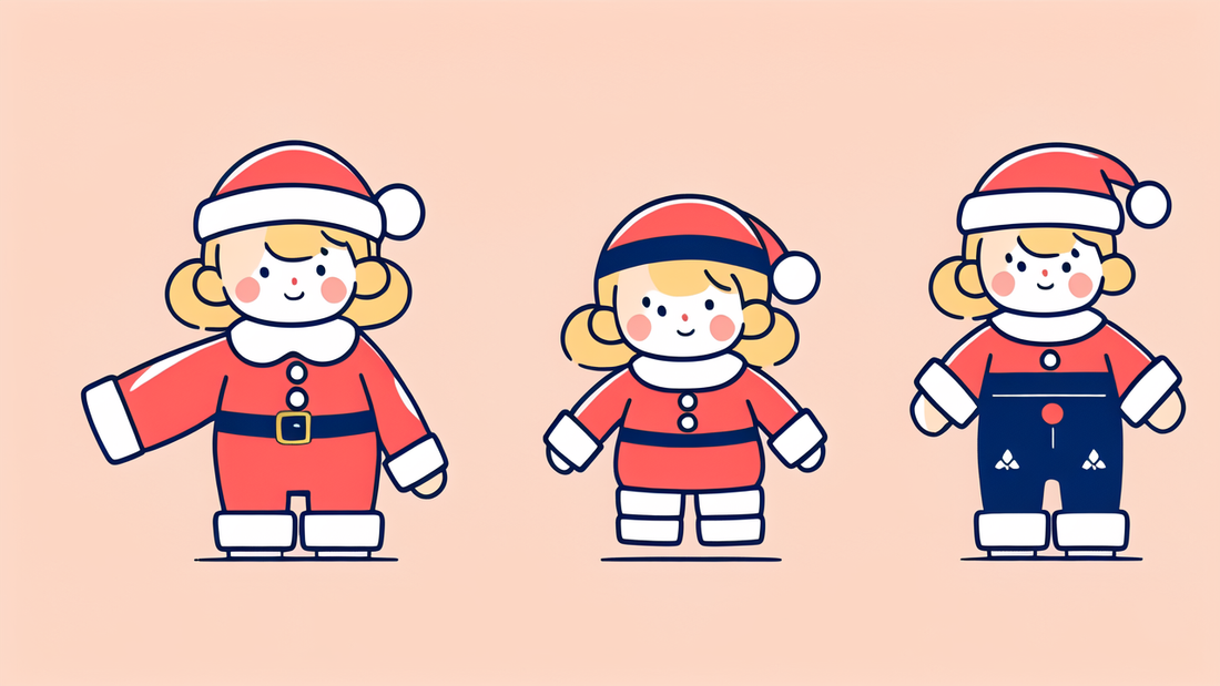 One Piece Embroidery Santa Clause Baby Clothing