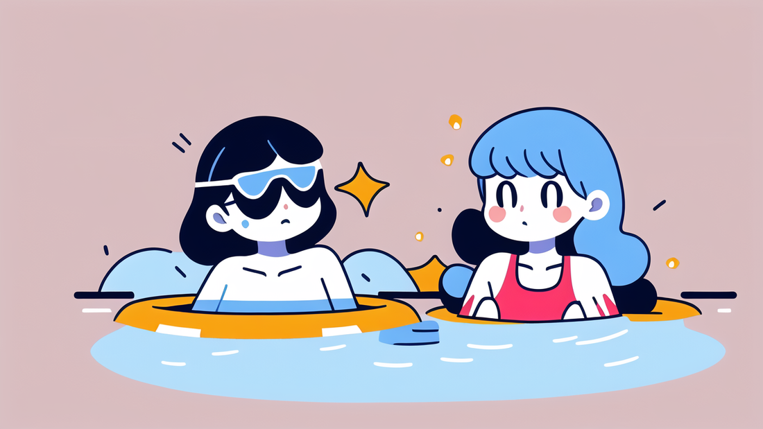 Bathing With Eye Protector