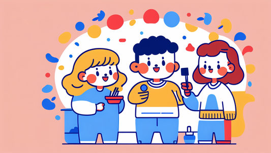 Children Portable Binaural Cup Straw