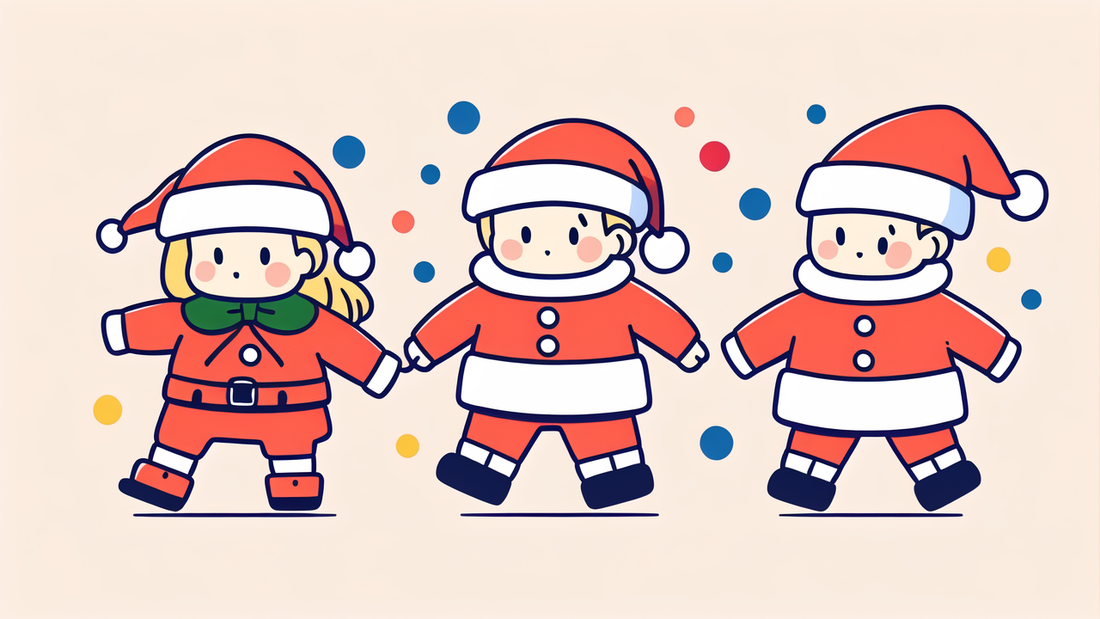 One Piece Embroidery Santa Clause Baby Clothing