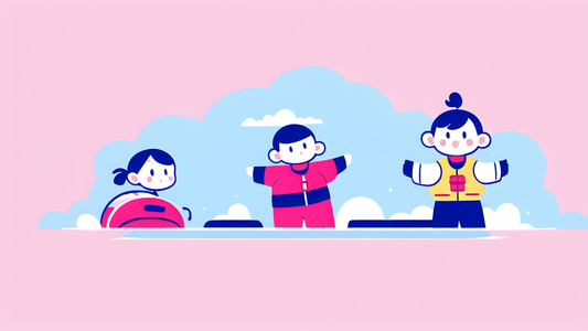 Inflatable Life Vest Baby Swimming Jacket