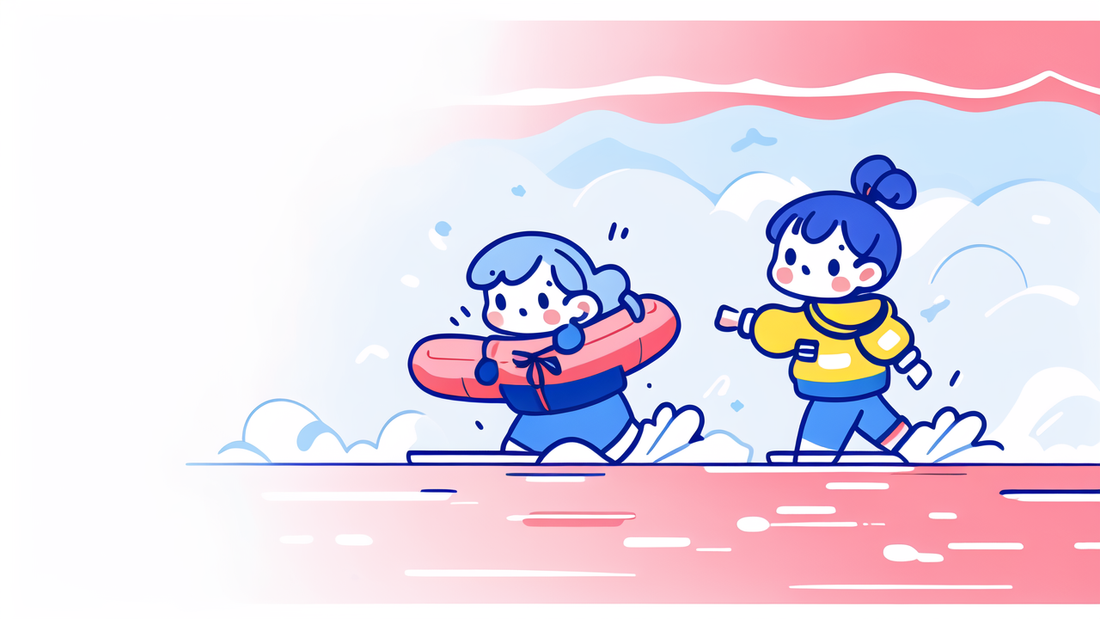 Inflatable Life Vest Baby Swimming Jacket