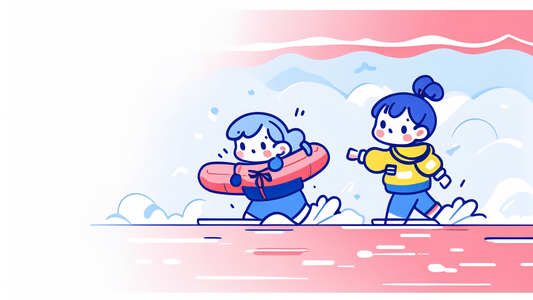 Inflatable Life Vest Baby Swimming Jacket