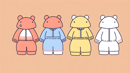 Rabbit Ear Hooded Baby Rompers