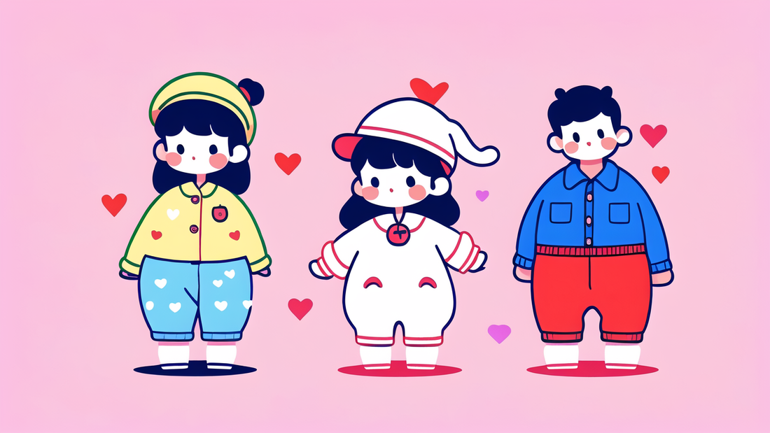 Full Heart Baby Clothing Set