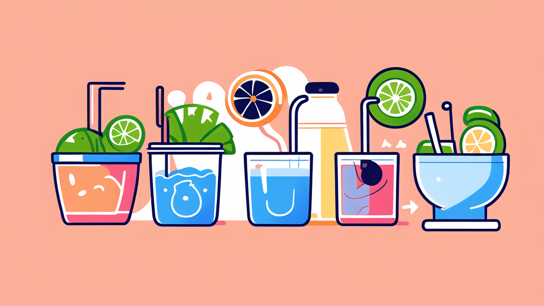 Children Portable Binaural Cup Straw