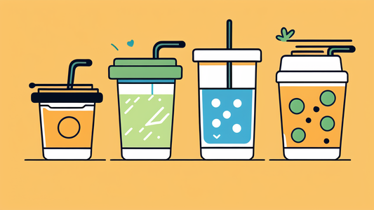 Children Portable Binaural Cup Straw