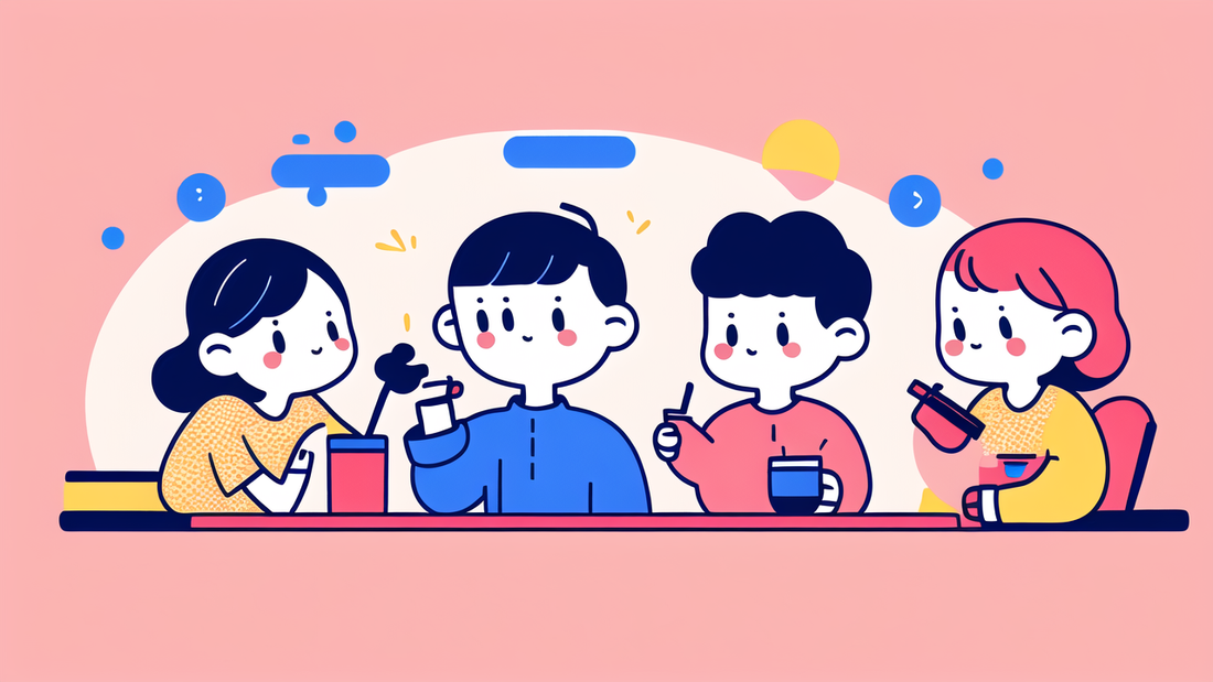 Children Portable Binaural Cup Straw