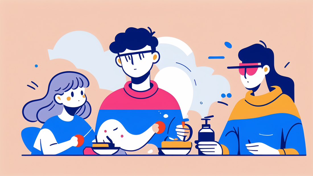 Bathing With Eye Protector