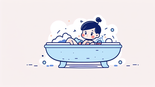 Bathing With Eye Protector