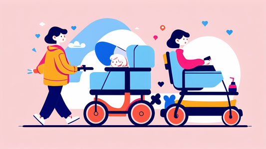 Baby Stroller Cup Holder Rack