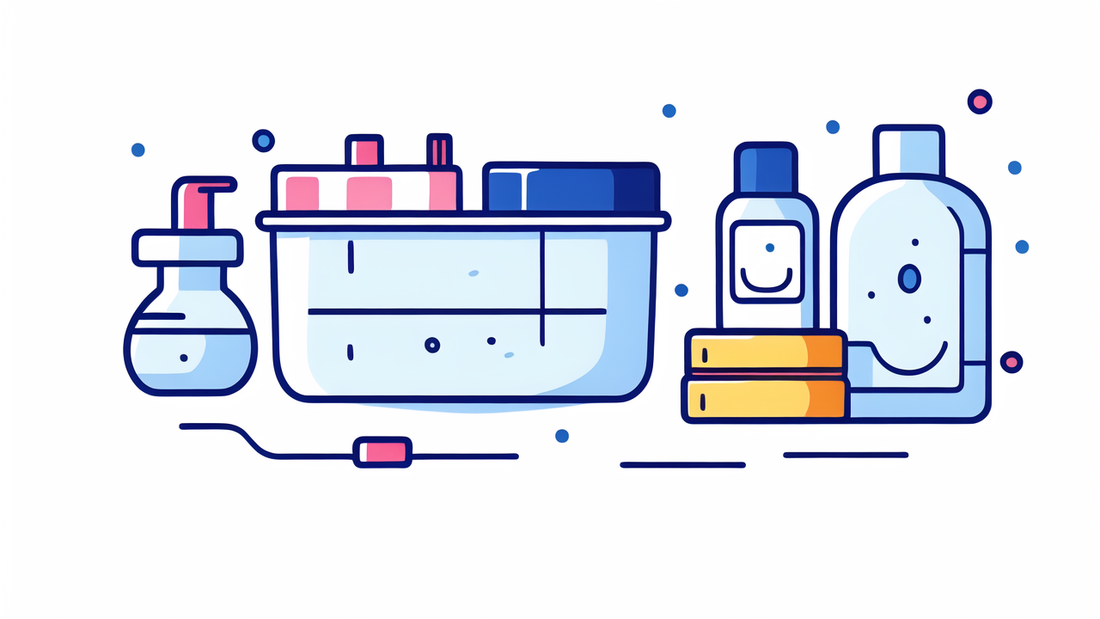 Bathing With Eye Protector