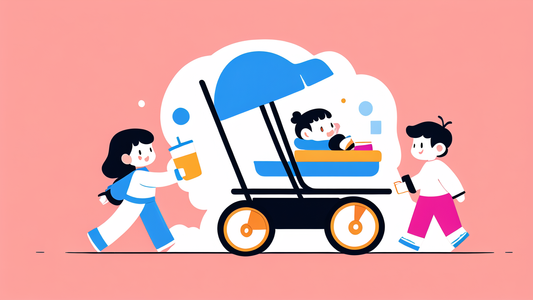 Baby Stroller Cup Holder Rack